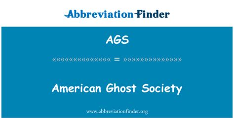 american ghost society area reps